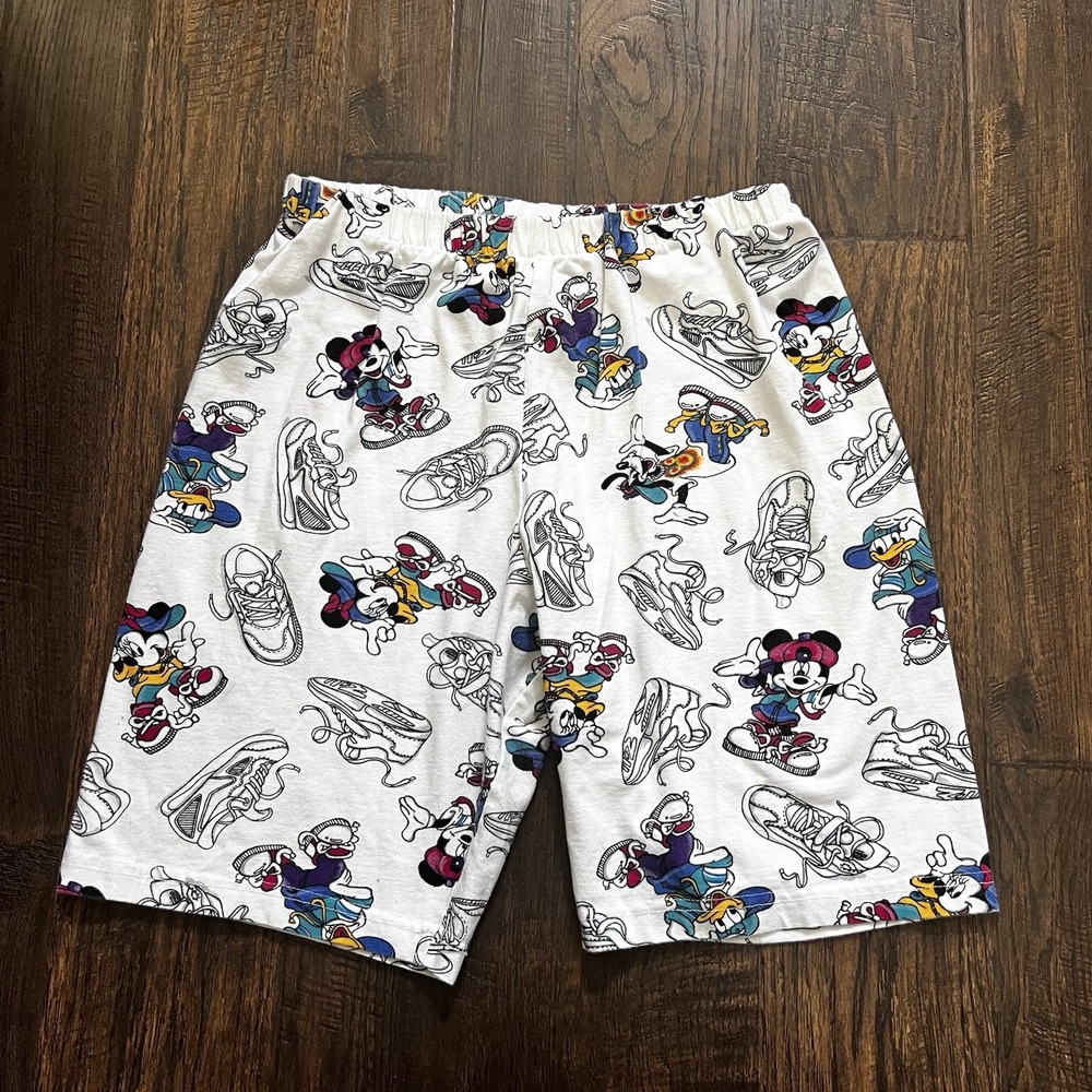 Vintage Graphic DISNEY MICKEY UNLIMITED JERRY LEIGH shorts 90s Kids L Streetwear